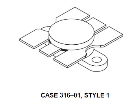 MRF327航空航天寬帶大信號輸出放大器  MACOM代理商現貨