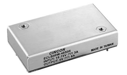 ECLB40W-24S05隔離式DC-DC轉換器CINCON ECLB40W-24S05隔離式DC-DC轉換器CINCON