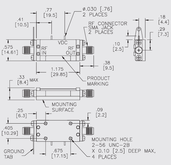 A2CP14212低噪聲放大器Teledyne防務電子 A2CP14212低噪聲放大器Teledyne防務電子