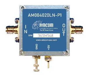 ?AM004020LN-P1 寬帶低噪聲放大器20 MHz – 4000 MHz