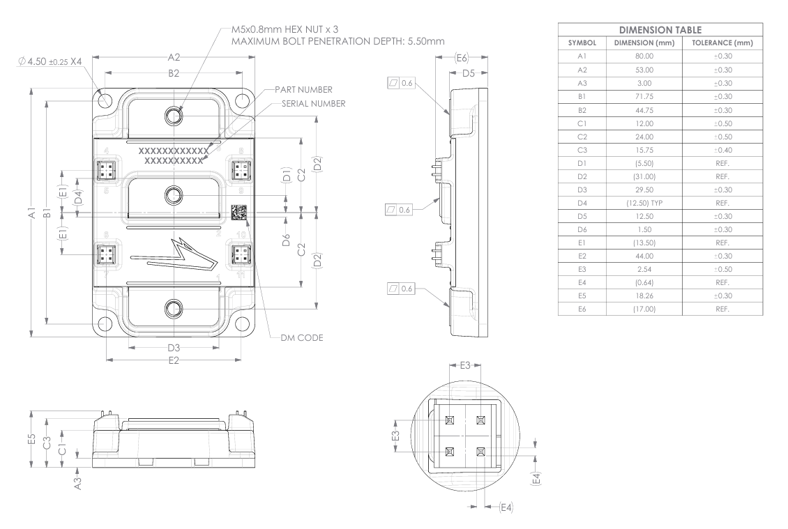 ?EAB450M12XM3全碳化硅半橋功率模塊CREE